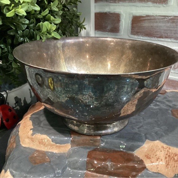 ⚫️ Vintage - Reed & Barton Silver Plated Serving Bowl - Picture 3 of 11